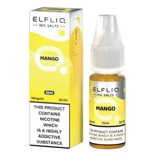 MANGO 10ML E LIQUID NICOTINE SALT BY ELFLIQ - ELFBAR - VapePure
