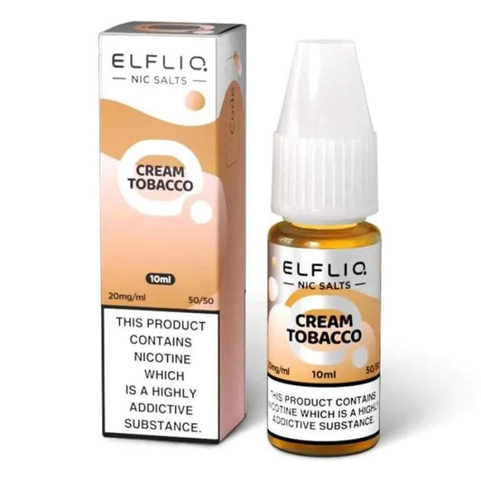 SNOOW TOBACCO 10ML E LIQUID NICOTINE SALT BY ELFLIQ - ELFBAR - VapePure