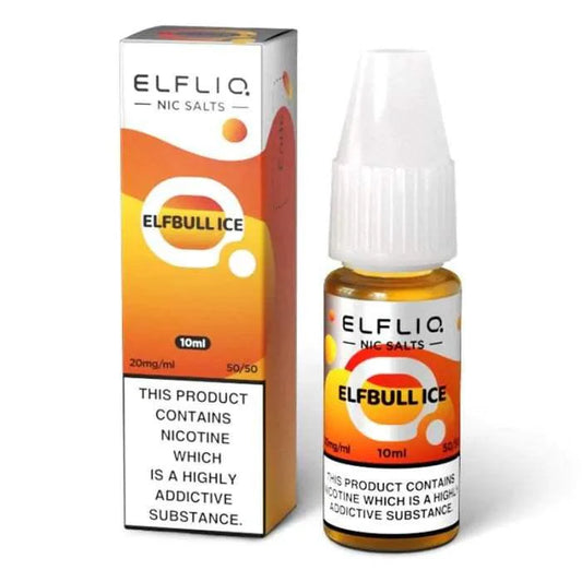 ELFBULL ICE 10ML E LIQUID NICOTINE SALT BY ELFLIQ - ELFBAR - VapePure