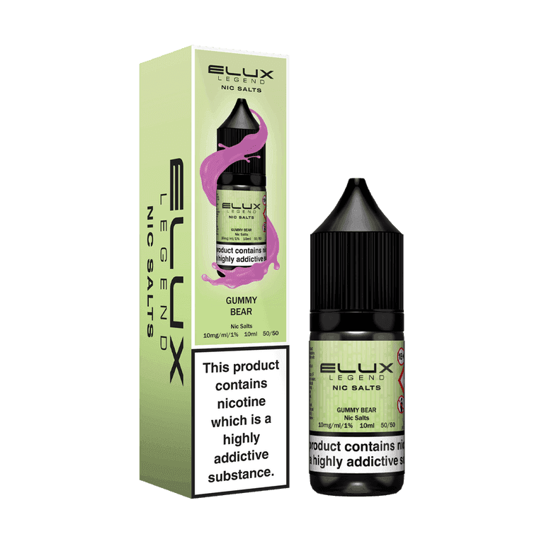 GUMMY BEAR 10ML NIC SALT BY ELUX LEGEND 10MG(1%) | 20MG(2%) - VapePure