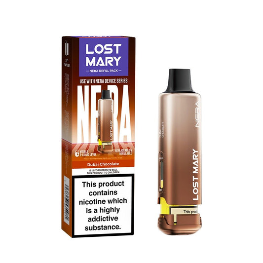 DUBAI CHOCOLATE - LOST MARY NERA 15K REPLACEMENT PREFILLED POD