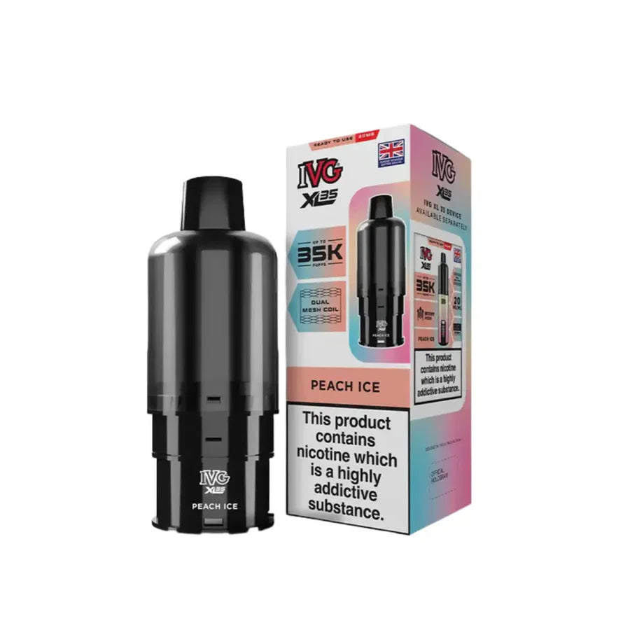 IVG XL35 Peach Ice Pre-Filled Pod