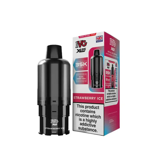 IVG XL35 Strawberry Ice Pre-Filled Pod