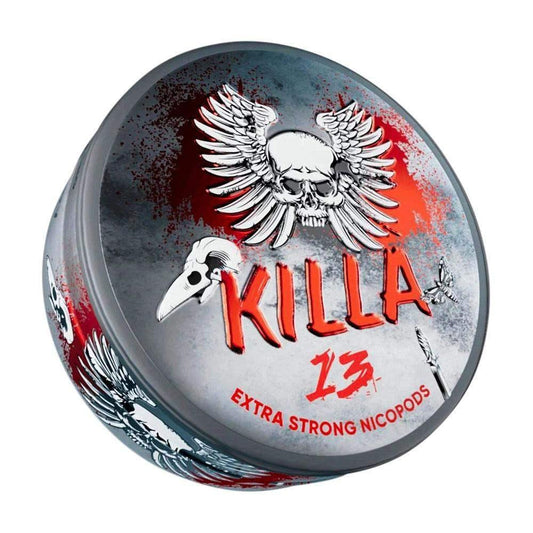 KILLA 13 NICOTINE POUCHES - 20PCS - 12.8MG - VapePure