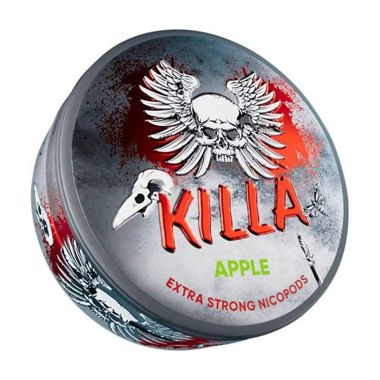 KILLA APPLE NICOTINE POUCHES - 20PCS - 12.8MG - VapePure