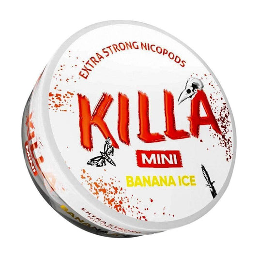 KILLA BANANA ICE NICOTINE POUCHES - 20PCS | 30PCS - 8MG | 12.8MG - VapePure