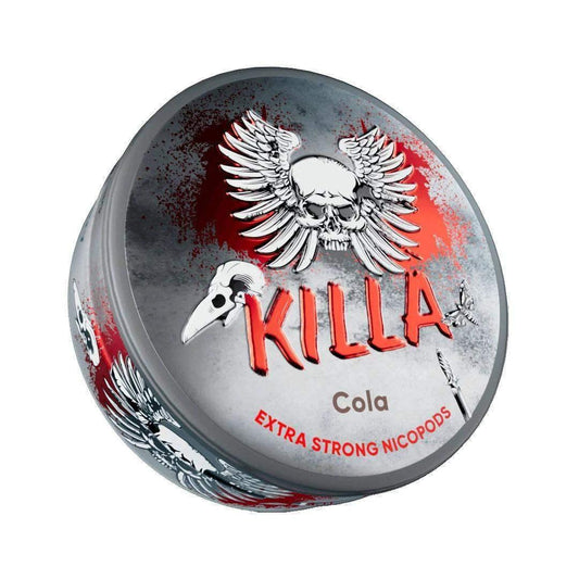 KILLA COLA NICOTINE POUCHES - 20PCS - 12.8MG - VapePure