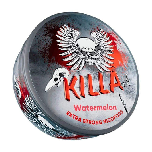 KILLA WATERMELON NICOTINE POUCHES - 20PCS - 12.8MG - VapePure