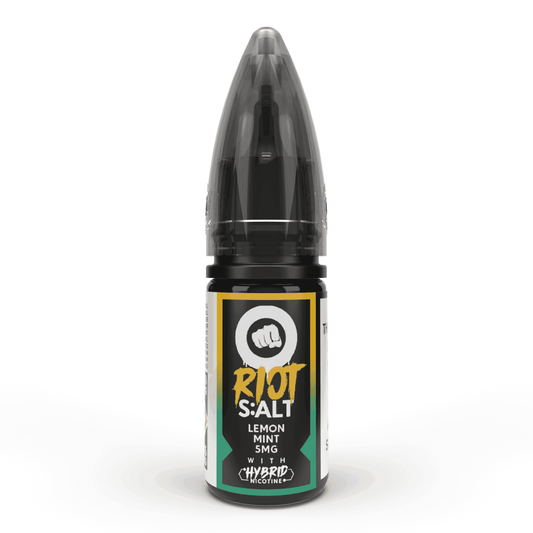 LEMON MINT 10ML NIC SALT E-LIQUID - 5MG | 10MG | 20MG BY RIOT SQUAD - VapePure