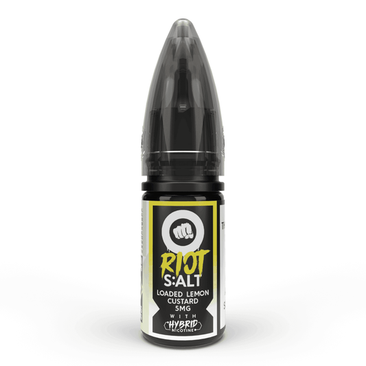 LOADED LEMON CUSTARD 10ML NIC SALT E-LIQUID - 5MG | 10MG | 20MG BY RIOT SQUAD - VapePure