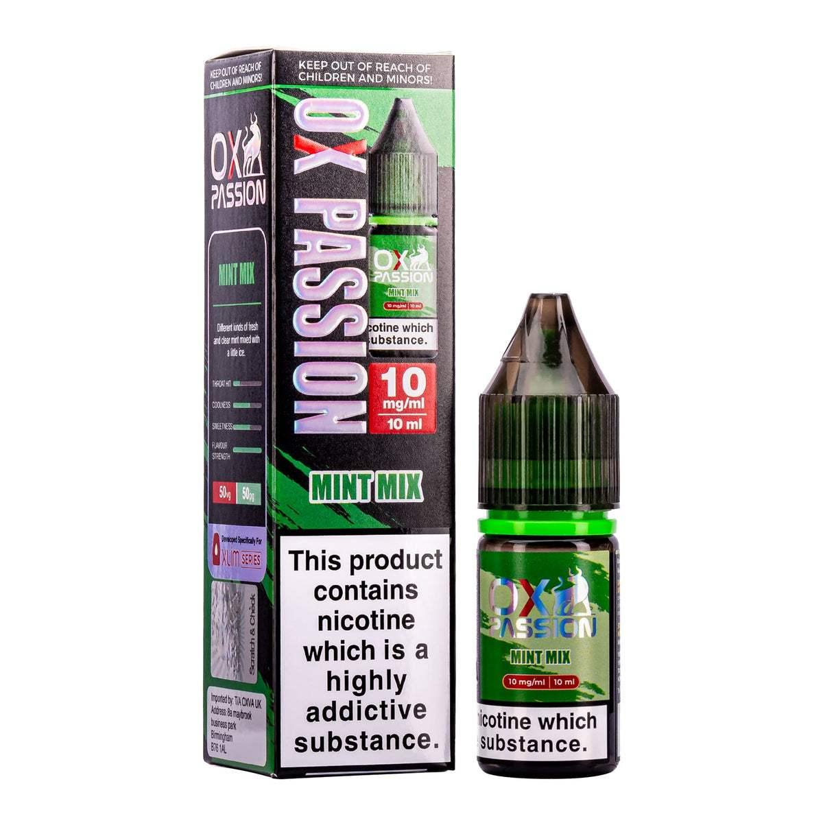MINT MIX 10ML NIC SALT BY OXVA OX PASSION 10MG(1%) | 20MG(2%) - VapePure