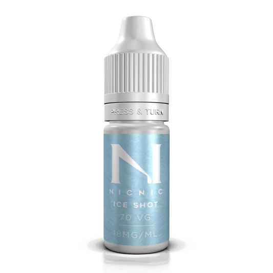 NIC NIC ICE SHOT 70VG 18MG/ML NICOTINE SHOT - VapePure