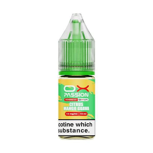CITRUS MANGO GUAVA 10ML NIC SALT BY OXVA OX PASSION 10MG(1%) | 20MG(2%) - VapePure