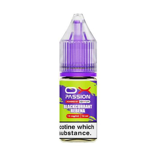 BLACKCURRANT REBENA 10ML NIC SALT BY OXVA OX PASSION 10MG(1%) | 20MG(2%) - VapePure