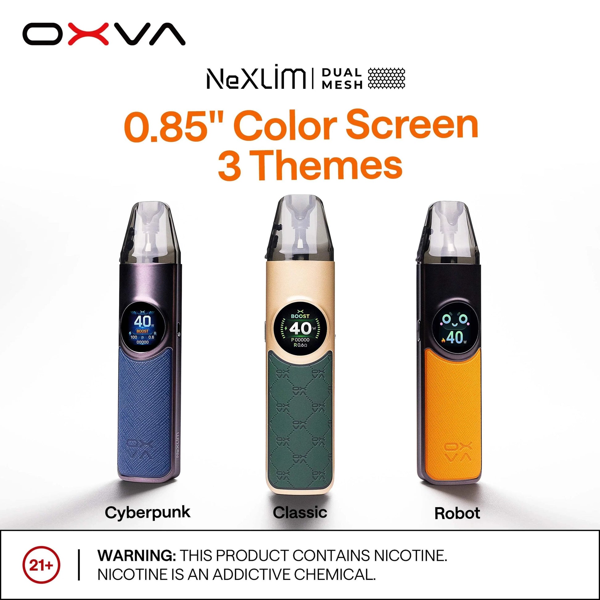 OXVA NEXLIM POD SYSTEM KIT - 1500MAH - VapePure