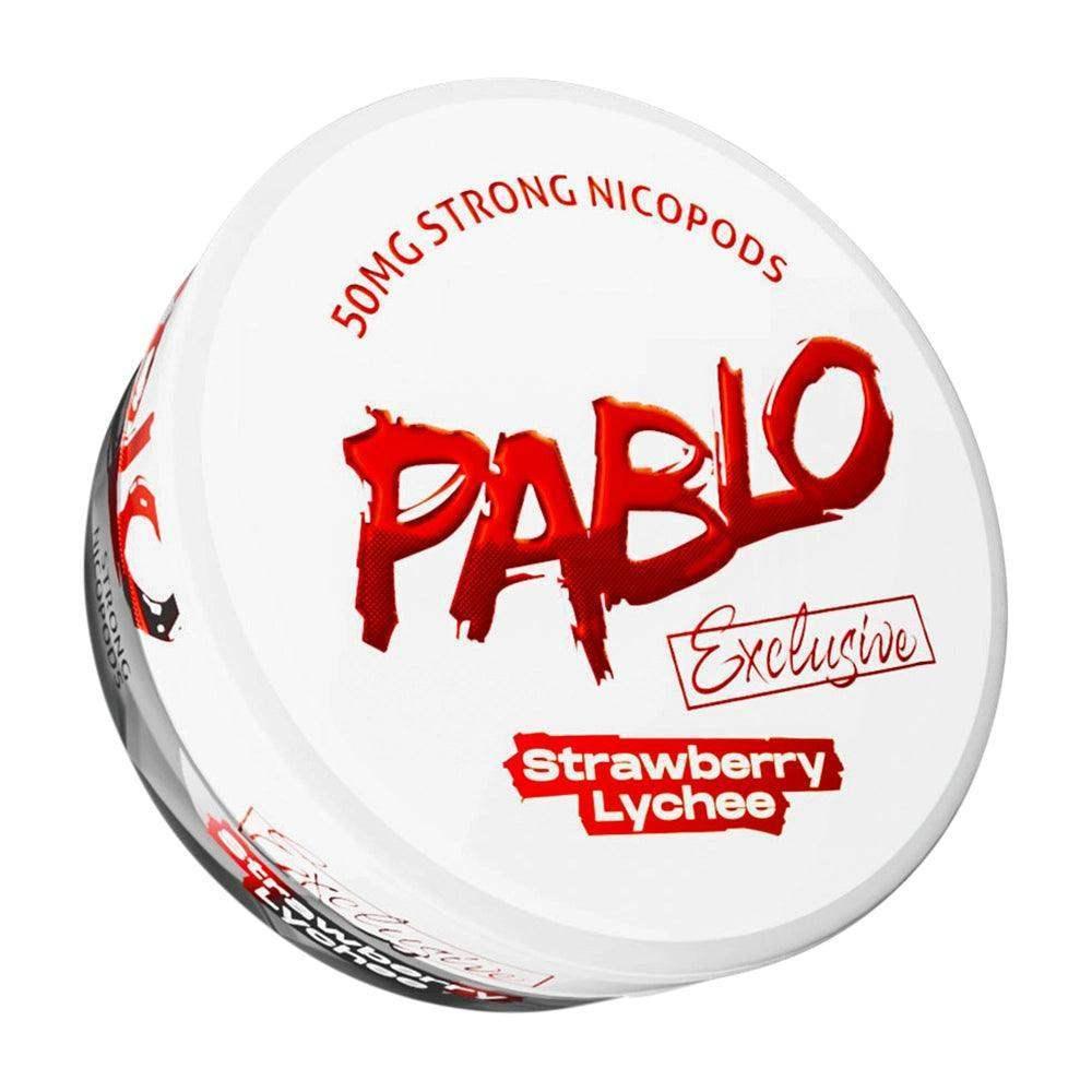 PABLO STRAWBERRY LYCHEE NICOTINE POUCHES - 20PCS - 30MG - VapePure