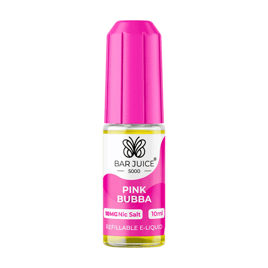 PINK BUBBA 10ML E LIQUID NICOTINE SALT BY BAR JUICE 5000 - 5MG|10MG|20MG - VapePure