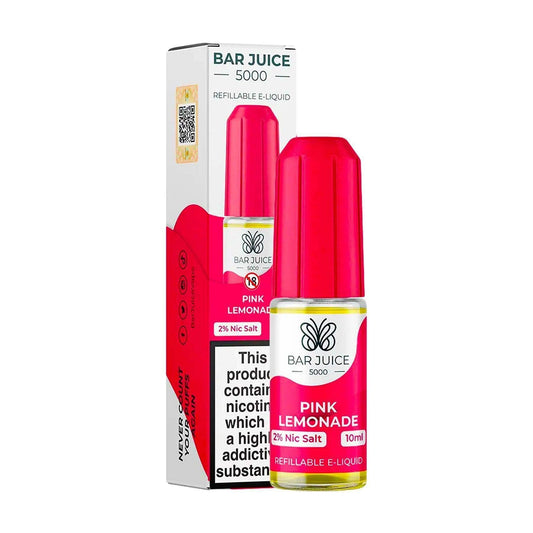 PINK LEMONADE 10ML E LIQUID NICOTINE SALT BY BAR JUICE 5000 - VapePure