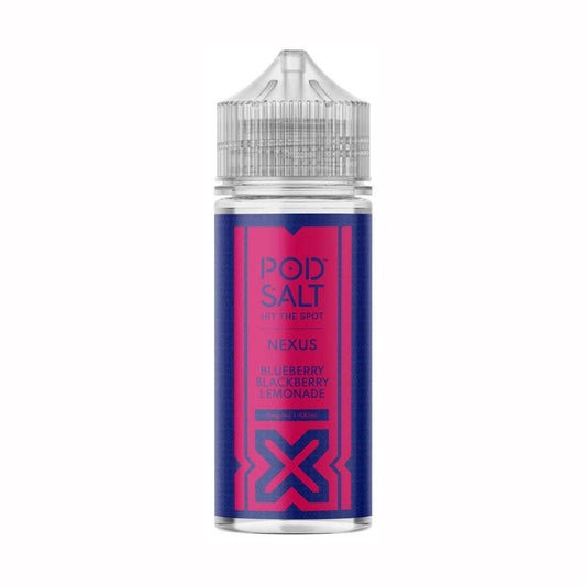 POD SALT NEXUS BLUEBERRY BLACKBERRY LEMONADE 100ML SHORTFILL E-LIQUID - VapePure