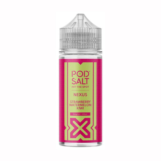 POD SALT NEXUS STRAWBERRY WATERMELON KIWI 100ML SHORTFILL E-LIQUID - VapePure