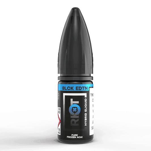 PURE FROZEN ACAI 10ML NIC SALT E-LIQUID - BLCK EDTN - 5MG | 10MG | 20MG BY RIOT SQUAD - VapePure