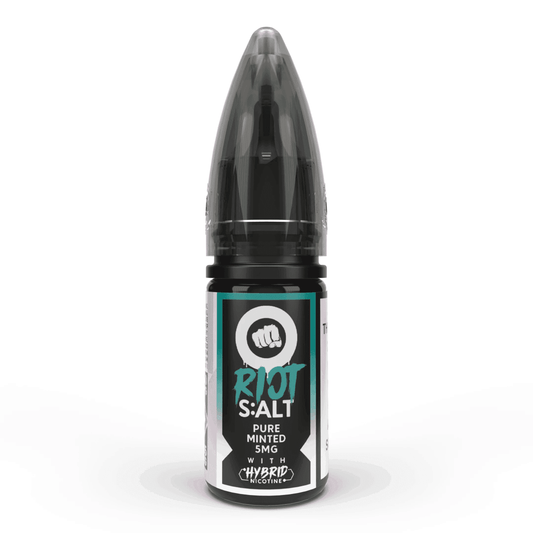 PURE MINTED 10ML NIC SALT E-LIQUID - 5MG | 10MG | 20MG BY RIOT SQUAD - VapePure