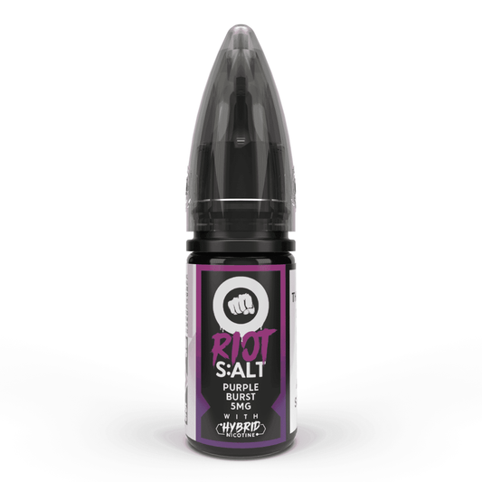 PURPLE BURST 10ML NIC SALT E-LIQUID - 5MG | 10MG | 20MG BY RIOT SQUAD - VapePure