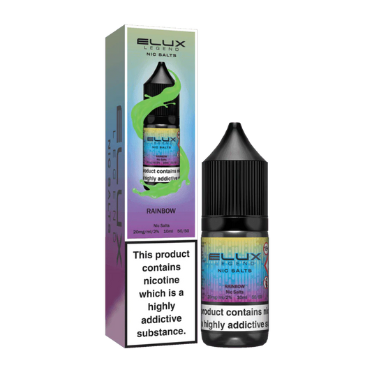 RAINBOW 10ML NIC SALT BY ELUX LEGEND 10MG(1%) | 20MG(2%) - VapePure