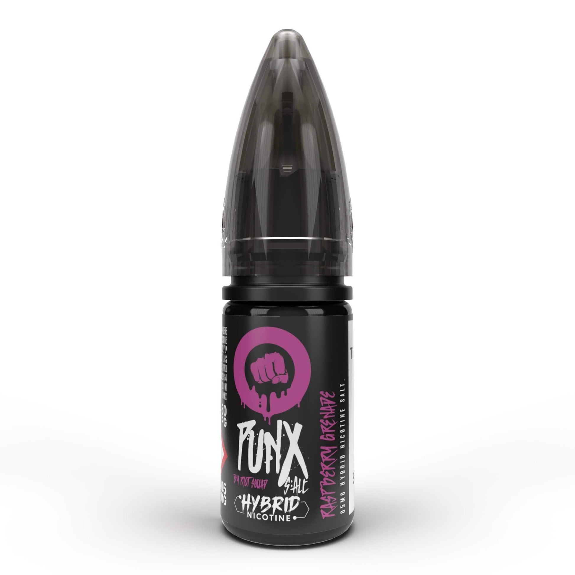 RASPBERRY GRENADE - PUNX BY RIOT - 10ML NIC SALT E-LIQUID - 5MG | 10MG | 20MG BY RIOT SQUAD - VapePure