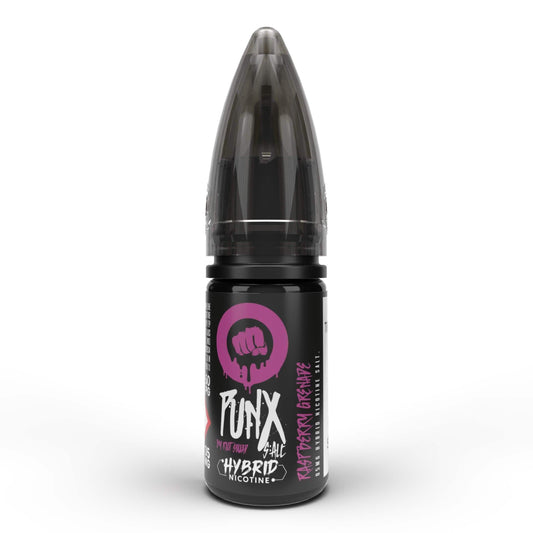 RASPBERRY GRENADE - PUNX BY RIOT - 10ML NIC SALT E-LIQUID - 5MG | 10MG | 20MG BY RIOT SQUAD - VapePure