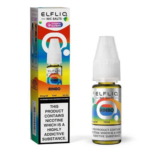 RINBO 10ML E LIQUID NICOTINE SALT BY ELFLIQ - ELFBAR - VapePure