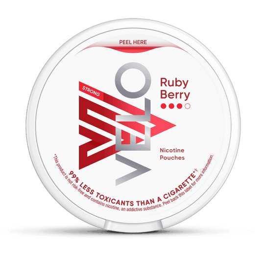 RUBY BERRY NICOTINE POUCHES BY VELO - VapePure