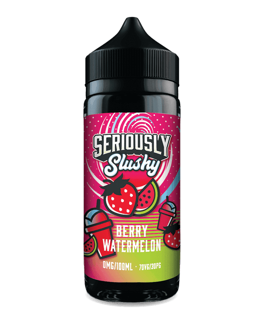 SERIOUSLY SLUSHY - BERRY WATERMELON 100ML SHORT FILL E-LIQUID BY DOOZY - VapePure