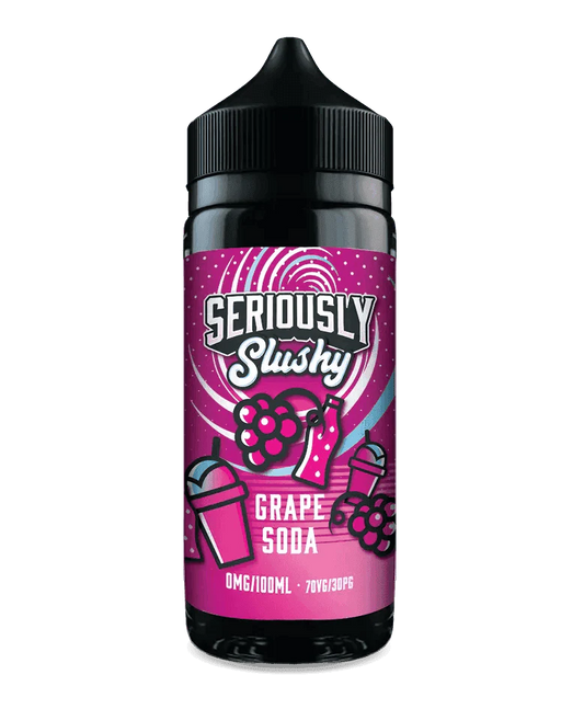 SERIOUSLY SLUSHY - GRAPE SODA 100ML SHORT FILL E-LIQUID BY DOOZY - VapePure