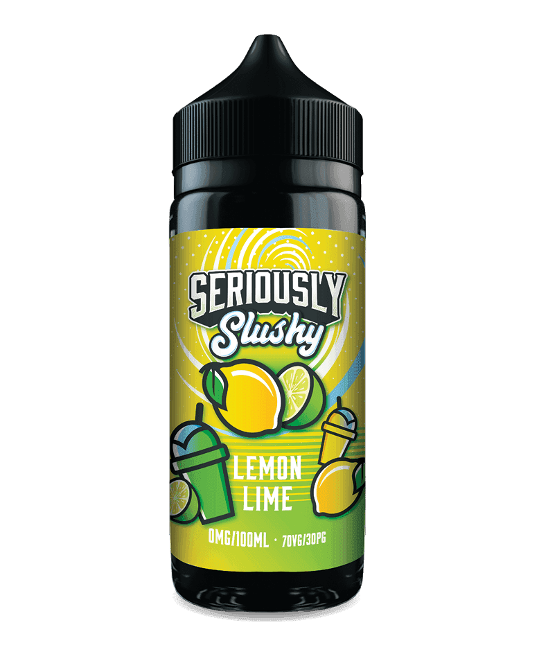 SERIOUSLY SLUSHY - LEMON LIME 100ML SHORT FILL E-LIQUID BY DOOZY - VapePure