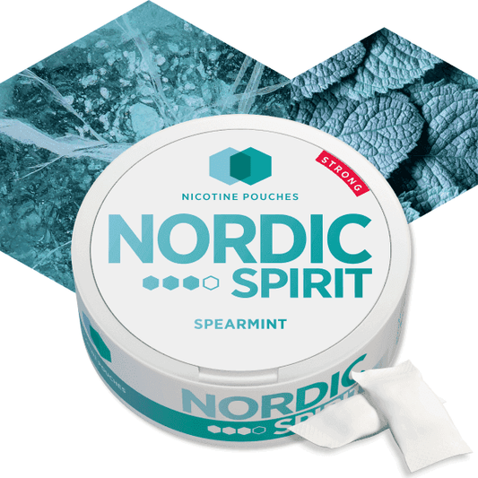 SPEARMINT NICOTINE POUCHES BY NORDIC SPIRIT - VapePure