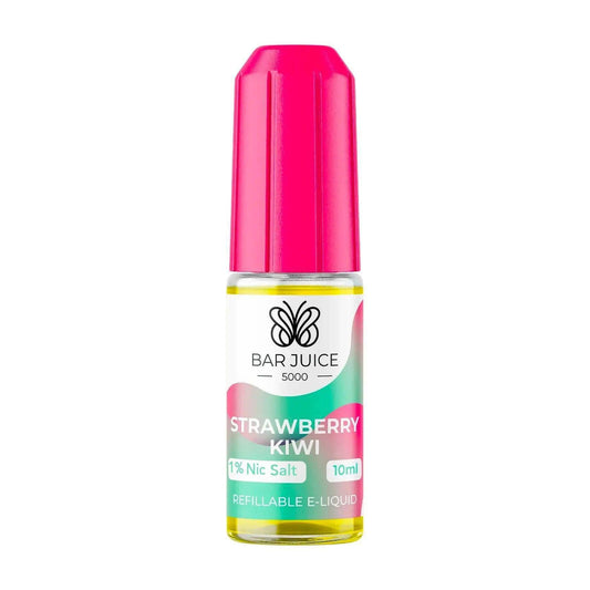 STRAWBERRY KIWI 10ML E LIQUID NICOTINE SALT BY BAR JUICE 5000 - VapePure