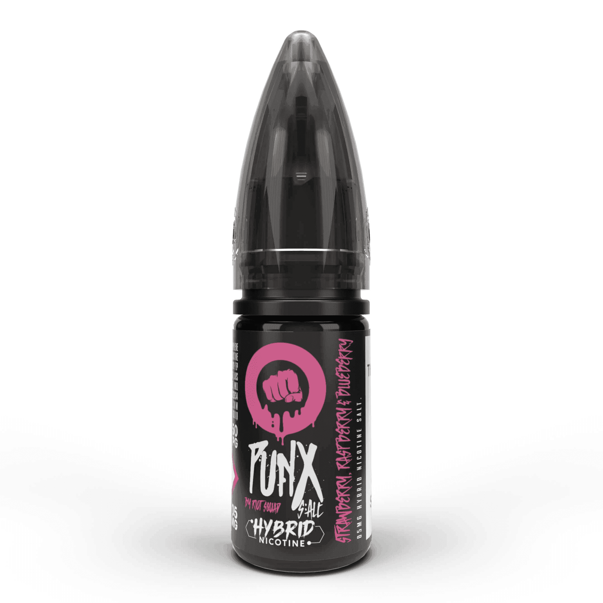 STRAWBERRY, RASPBERRY & BLUEBERRY - PUNX BY RIOT - 10ML NIC SALT E-LIQUID - 5MG | 10MG | 20MG BY RIOT SQUAD - VapePure