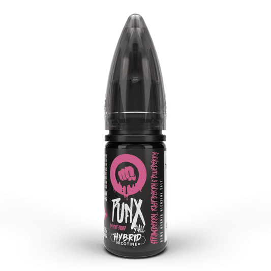 STRAWBERRY, RASPBERRY & BLUEBERRY - PUNX BY RIOT - 10ML NIC SALT E-LIQUID - 5MG | 10MG | 20MG BY RIOT SQUAD - VapePure