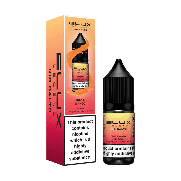 TRIPLE MANGO 10ML NIC SALT BY ELUX LEGEND 10MG(1%) | 20MG(2%) - VapePure
