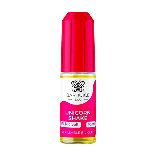 UNICORN SHAKE 10ML E LIQUID NICOTINE SALT BY BAR JUICE 5000 - VapePure