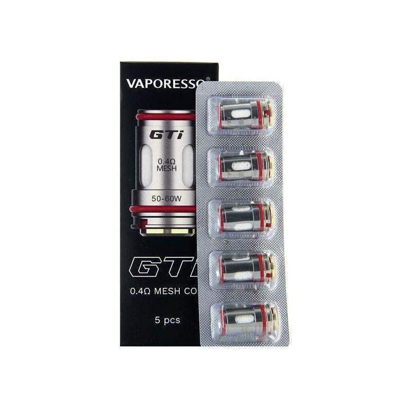 VAPORESSO GTI REPLACEMENT MESH COILS - PACK OF 5 - VapePure