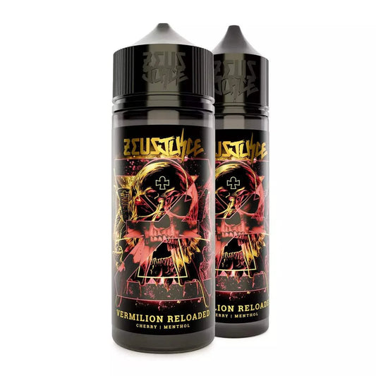VERMILION RELOADED 50 | 100ML SHORT FILL E-LIQUID BY ZEUS JUICE - VapePure