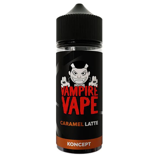 Vampire Vape 70/30 Caramel Latte 100ml Shortfill E-liquid - VapePure