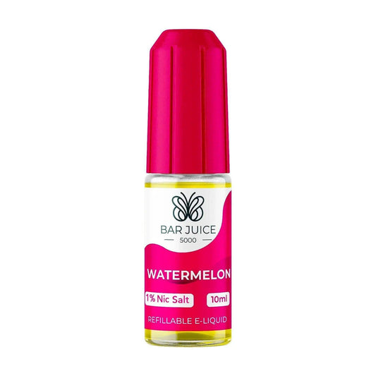 WATERMELON 10ML E LIQUID NICOTINE SALT BY BAR JUICE 5000 - VapePure