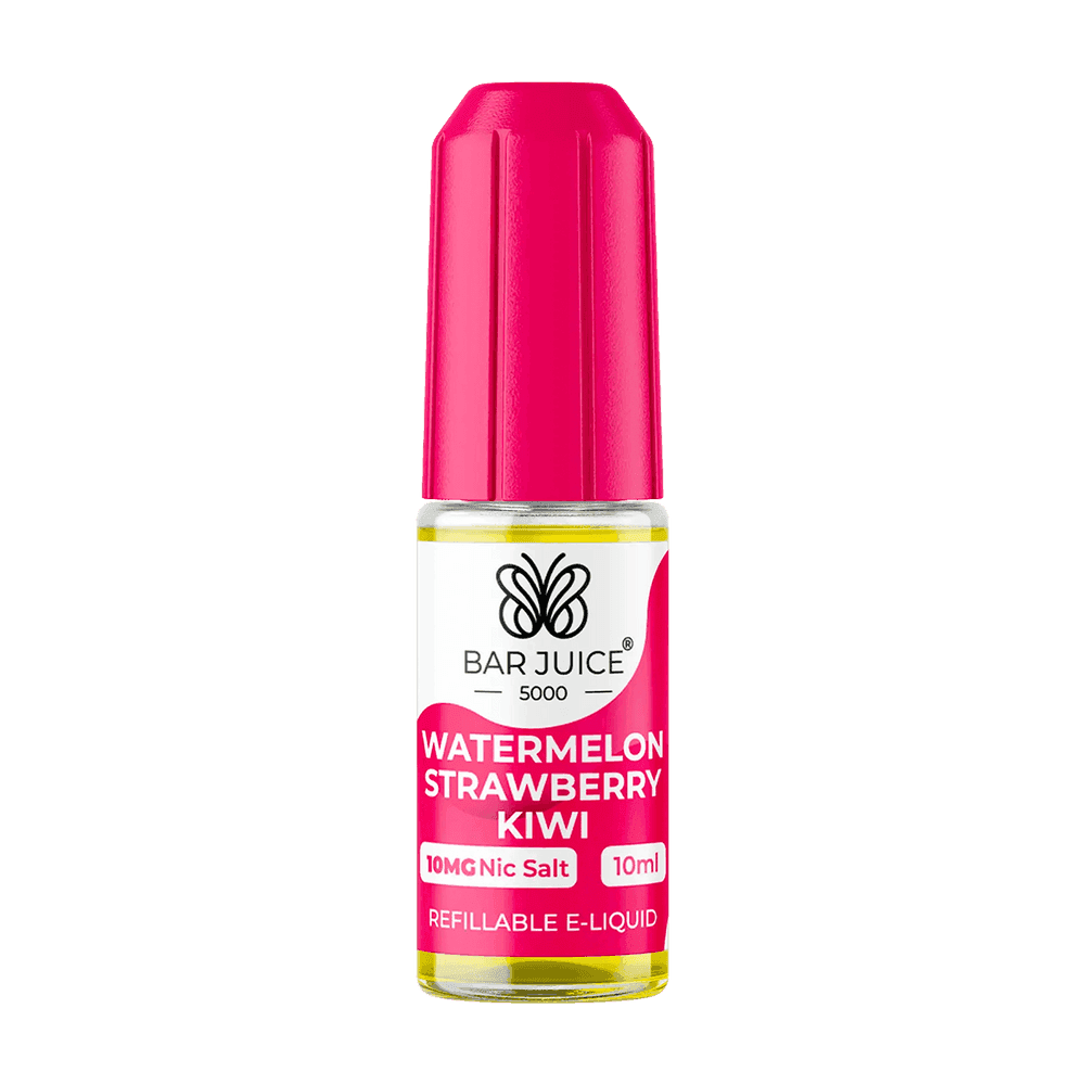 WATERMELON STRAWBERRY KIWI 10ML E LIQUID NICOTINE SALT BY BAR JUICE 5000 - 5MG|10MG|20MG - VapePure