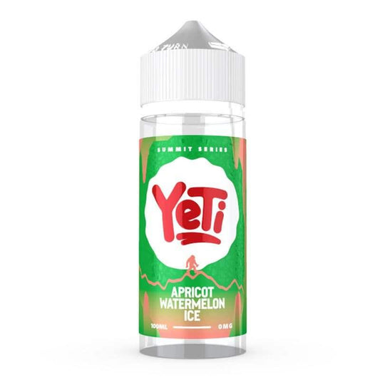 APRICOT WATERMELON ICE 100ML SHORT FILL E-LIQUID BY YETI SUMMIT SERIES - VapePure