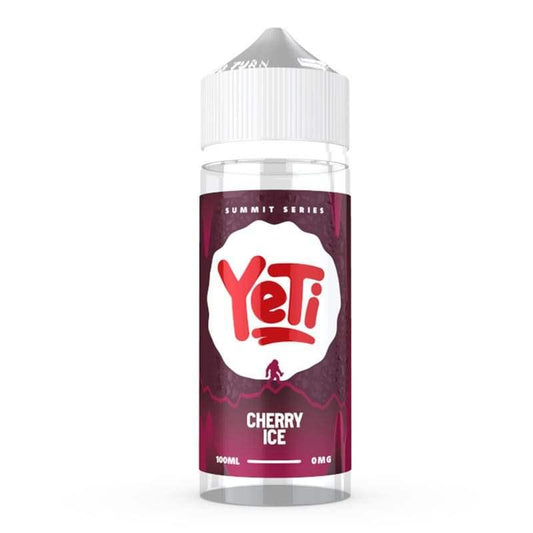 CHERRY ICE 100ML SHORT FILL E-LIQUID BY YETI SUMMIT SERIES - VapePure