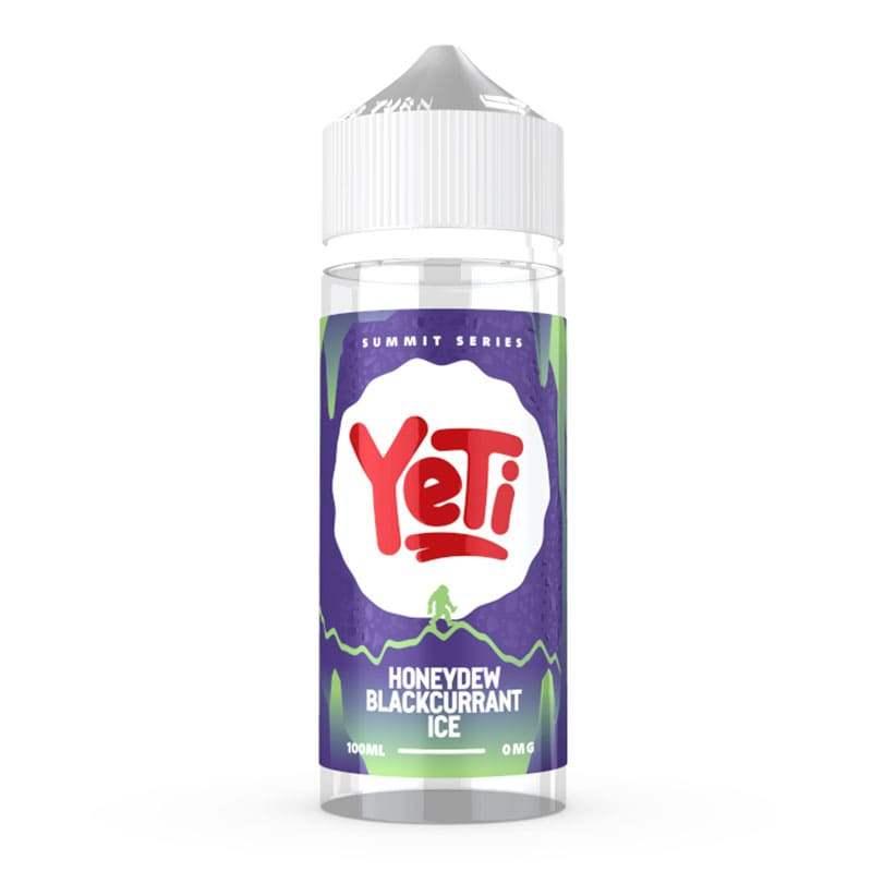 HONEYDEW BLACKCURRANT ICE 100ML SHORT FILL E-LIQUID BY YETI SUMMIT SERIES - VapePure