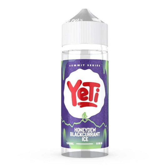 HONEYDEW BLACKCURRANT ICE 100ML SHORT FILL E-LIQUID BY YETI SUMMIT SERIES - VapePure